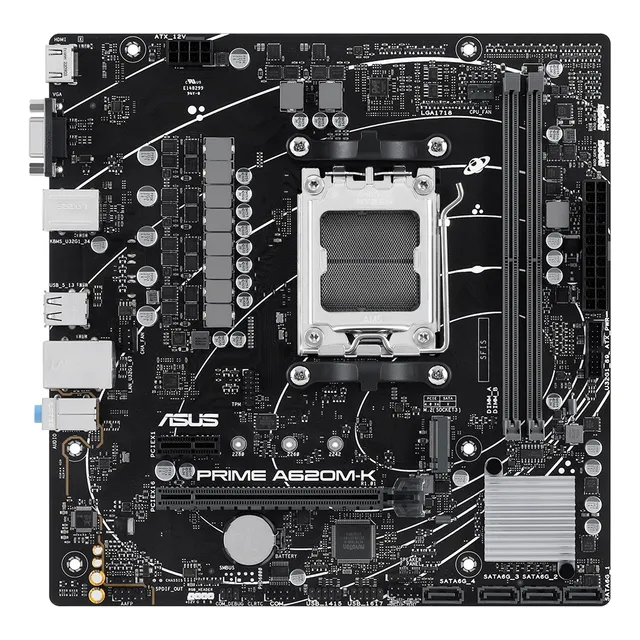 Tarjeta Madre Asus Prime A620m-k Socket Am5