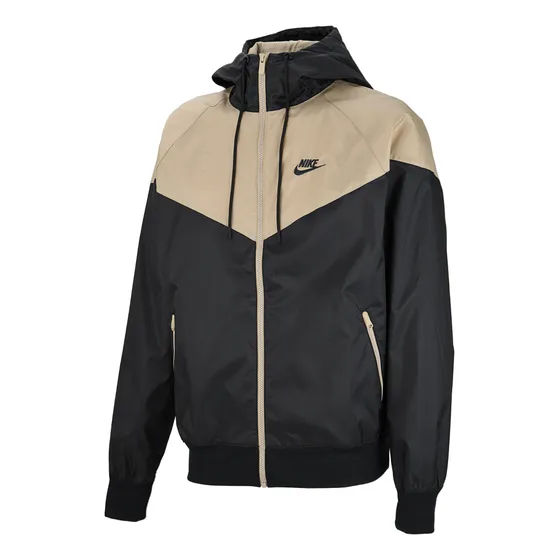 Campera Nike Sportswear Windrunner Negra Clásica Original