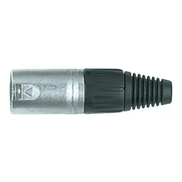 100 Conectores Canon Macho Xlr Proel Xlr3mv(100pzas)