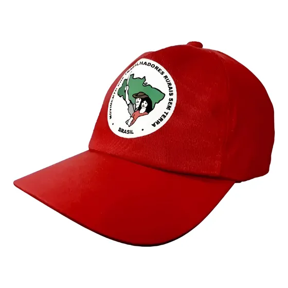 Boné Mst Sem Terra Esquerda Militante Pt Original