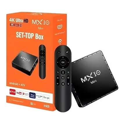 Mx10 Ultra Hd 4k 2g/16gb Andriod12.5+atv Wifi 2.4g/5g Jwk