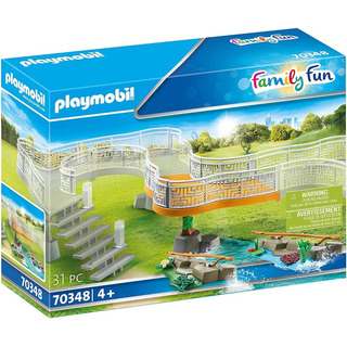 Playmobil Family Fun Plataforma Observacion Zoo 70348 31pz Playmobil Family Fun Plataforma Observacion Zoo 70348 31pz