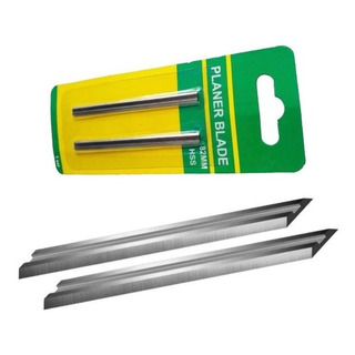 2 Lâminas Faca Plaina Elétrica Black Decker 82mm 2 Lâminas Faca Plaina Elétrica Black Decker 82mm