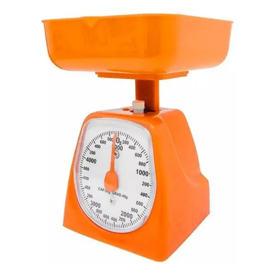 Peso Balanza Analogica De Cocina Con Bandeja De 0 Gr A 5kg