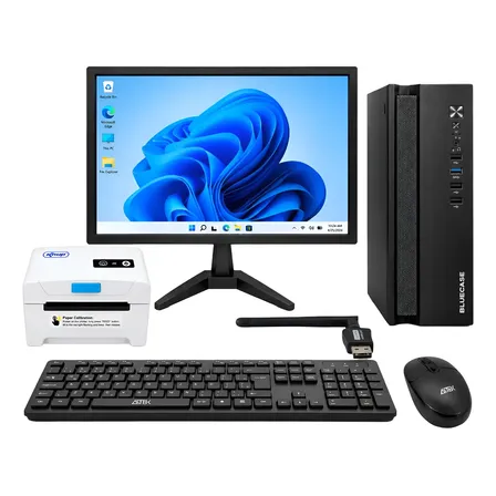 Computador Completo I5 8gb 256gb Monitor 19 Com Impressora 256 Gb 8 Gb Integrada
