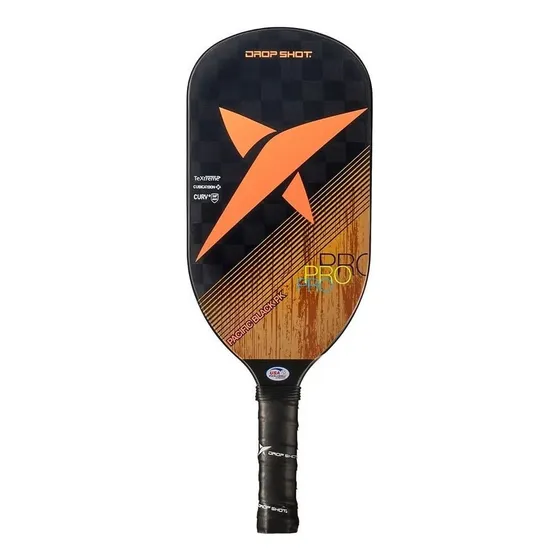 Raquete De Pickleball Drop Shot Pacific Pro Pk Cor Laranja