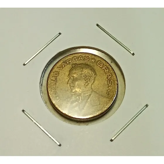 Moeda 10 Centavos 1945 Com Sigla Reverso Invertido