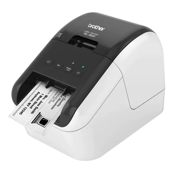 Impresora fiscal monocromática Brother QL800 120V