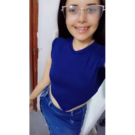 Crop Tops Tela Rib Talla Unica