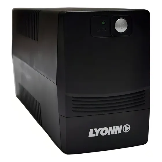 Lyonn Ups Estabilizador 800va 4 Tomas Ctb800ap Color Negro