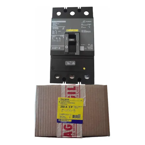 Interruptor Termagnetico Kal36250 3p. 600 V. 250 Amp Squared Frecuencia 60hz