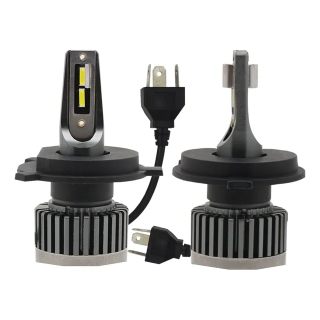 Lampada H4 Led Nano Farol Alto + Baixo Foco Simples 30000 Lm