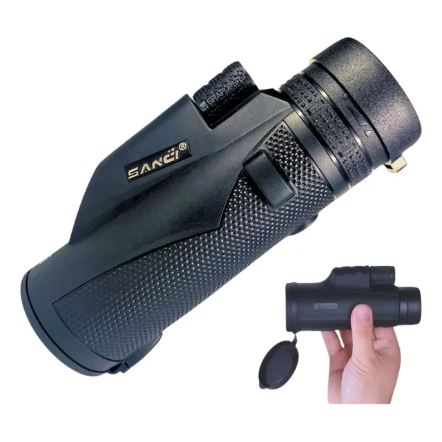Monocular Telescopio 10x42 Sanci Alcanza 1000m Compacto
