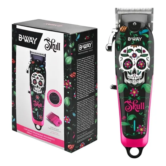 B-way Skull Cortadora Inalámbrica Profesional Pelo 6900 Rpm