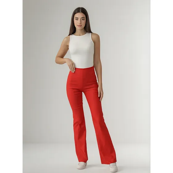 Pantalón Bengalina Soluna Moda Oxford Cierre Delado