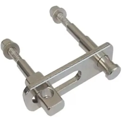 Trava Fechadura P/ Porta De Vidro 2 Folhas Temperado Blindex