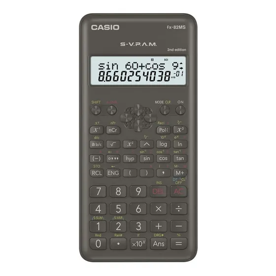 Calculadora cientifica Casio Fx-82ms 2da edicion color marron