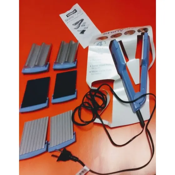 Plancha Para Cabello Con 4 Piezas Diferentes Formas Conair