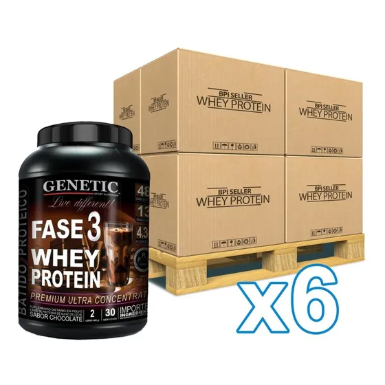 Venta Mayorista Proteina Fase 3 Whey Protein - Genetic