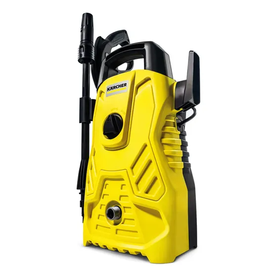 Lavadora De Alta Pressão Kärcher Compacta 1500psi 1400w Cor Amarelo 127V