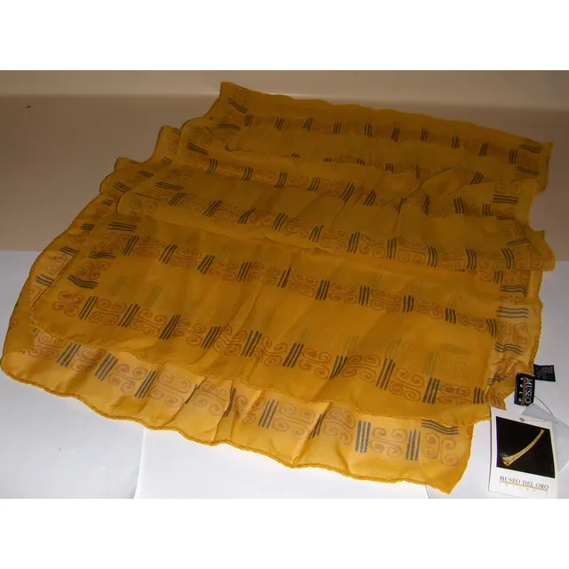 Bufanda Pashmina Chalina, Seda Italiana Estampada 