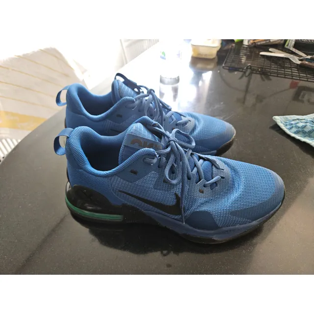 Zapatos Nike Alpha 5 Training Azules Usados Como Nuevos