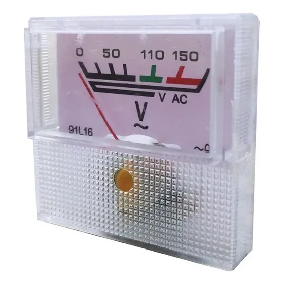 Voltímetro 0-150v Ac Análogo Medidor De Voltaje (vu) X 10pcs