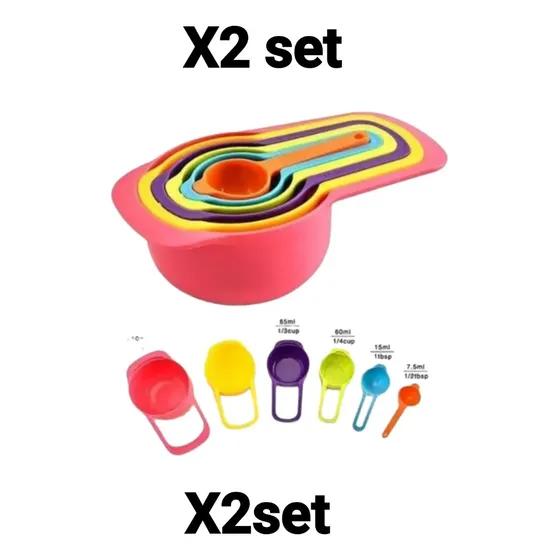 Tazas Medidoras Repostería Cocina