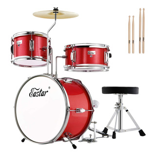 Set De Batería Eastar De 3 Piezas, 14 Pulgadas, Para Niños Y Set De Batería Eastar De 3 Piezas, 14 Pulgadas, Para Niños Y