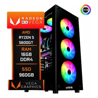 Pc Gamer Cpu Ryzen 5 5600gt Vega 7 Ssd 960gb 16gb Ddr4 500w Pc Gamer Cpu Ryzen 5 5600gt Vega 7 Ssd 960gb 16gb Ddr4 500w