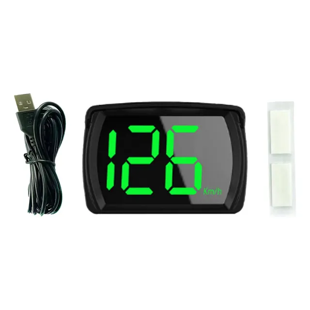 .. Odómetro De Velocidad Digital Con Pantalla Frontal Del