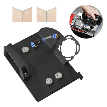 Guia Corte 45 Gabarito Esmerilhadeira Chanfro Porcelanato