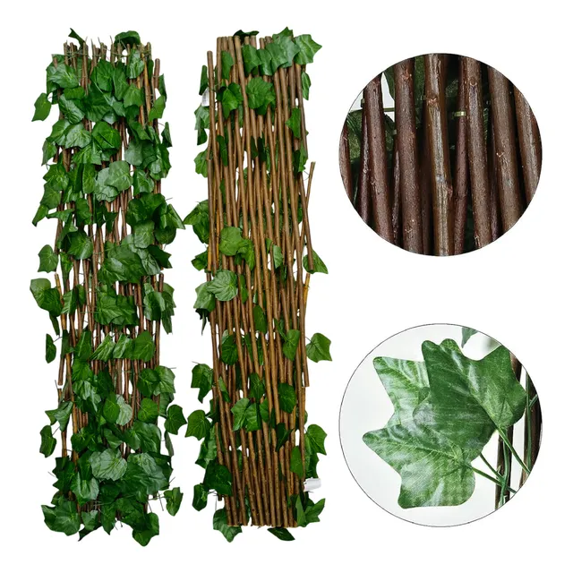 Muro Verde Expandible Follaje Hoja Artificial 1.2 X 3 1 Pz