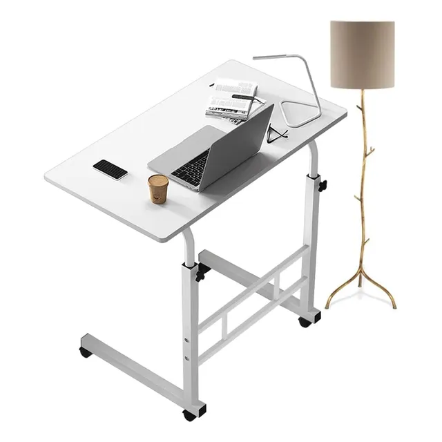 Mesa Escritorio Para Laptop Altura Ajustable Con Ruedas 