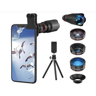 Kit De Lentes Para Celular (4 En 1) Amplia Compatibilidad Kit De Lentes Para Celular (4 En 1) Amplia Compatibilidad