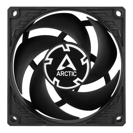 Cooler 80mm Arctic P8 Pwm Pst Co Ruleman Splitter Incluido Led Sin Leds