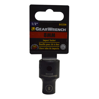 Dado De Impacto 6 Puntas Gearwrench 1/2 PLG X 8 Mm 84520n Dado De Impacto 6 Puntas Gearwrench 1/2 PLG X 8 Mm 84520n