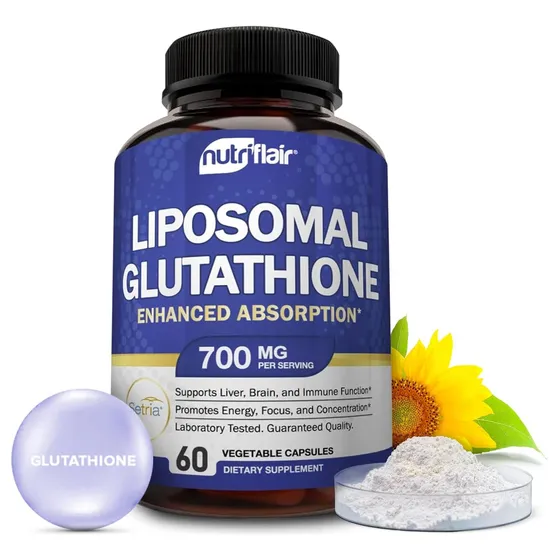 Suplemento Nutriflair Glutation Liposomal 700 Mg 60 Capsulas