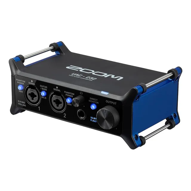 Zoom Uac232, Convertidor De Audio Usb Color Negro