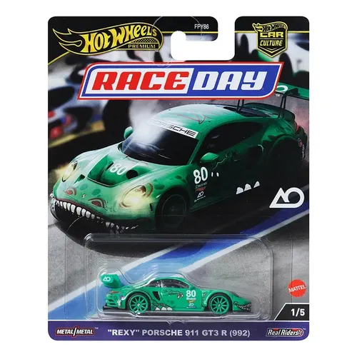 2台セットホットウィールレジェンドツアー　Porsche 911 GT3 R限定 Hot Wheels Premium Circuit Legends Porsche 911 Gt3 R (992) Azul