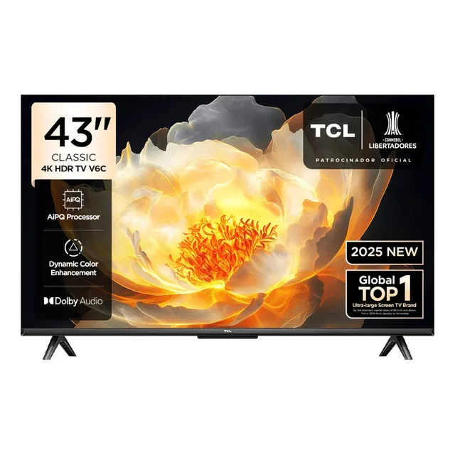 Televisor Smart Tv Tcl 43' Uhd 4k Google Tv - Año 2025