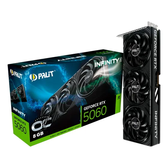 Mercado Livre Placa Video Geforce Rtx 5060 8gb Oc 128bits Gddr7 Infinity image