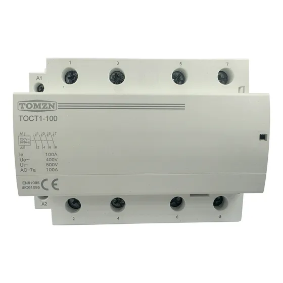 Contactor Relevador 100a 4 Polos Bobina 220v Motor Bomba Etc