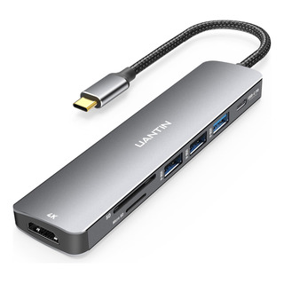 Adaptador Usb C Hub Uantin 7 En 1 Multipuerto 4k Hdmi 100w P Adaptador Usb C Hub Uantin 7 En 1 Multipuerto 4k Hdmi 100w P