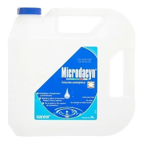 Microdacyn Solución Antiséptica 5 L 