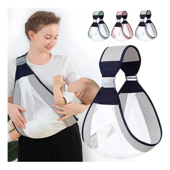 Canguro Porta Bebe Ajustable Malla