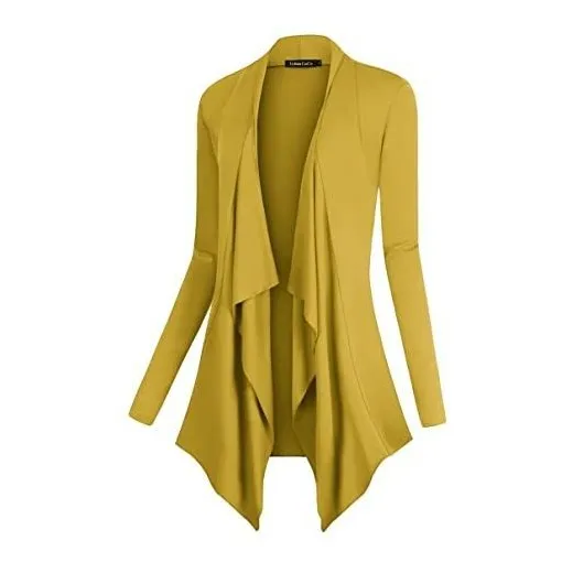 Coco Urbano Mujer Correa Frente Abierto Cardigan Zb79i
