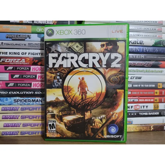 Jogo Farcry 2 Xbox 360 Original Mídia Física Em Ótimo Estado