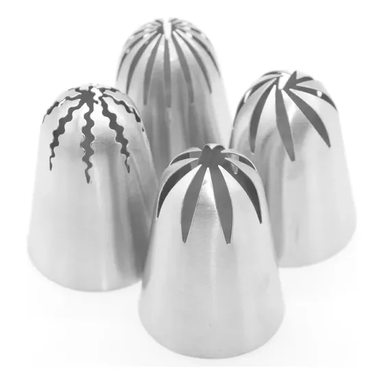 Set De 4 Boquillas Grande Repostería F1/ F2/ F3/ F4