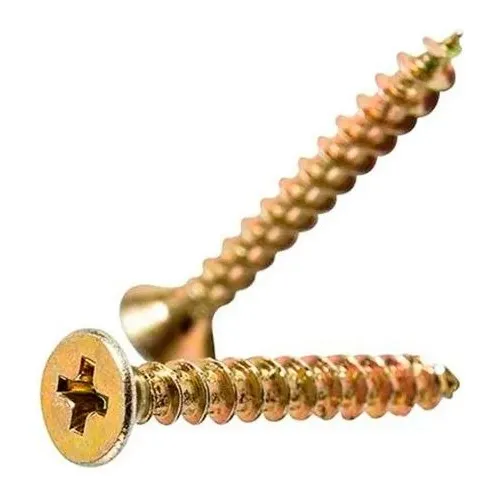 Tornillo Fix 3.5 X 16mm X1000u Madera Dorado Autoperforante